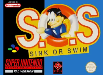 S.O.S - Sink or Swim (Europe) box cover front